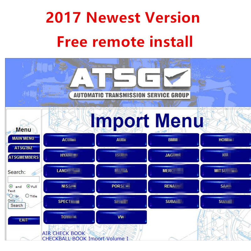 Auto Repair Shop For Transmissions - Miễn Phí Lắp Đặt ATSG 2017